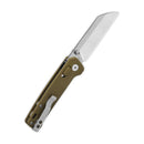 QSP Penguin 3.06" 14C28N Blade Khaki FRN Handle QS130GL-C1