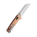 QSP Penguin 3.06" 14C28N Blade G10 with Copper Foil Handle QS130GL-F1