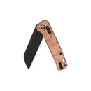 QSP Penguin 3.06" 14C28N Blade G10 with Copper Foil Handle QS130GL-F2