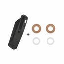 QSP Penguin V2 3.06" D2 blade Dark Brown Micarta handle QS130V2-A2