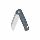 QSP Penguin V2 3.06" D2 blade Denim Micarta handle QS130V2-B1
