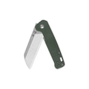 QSP Penguin V2 3.06" D2 blade Green Micarta handlee QS130V2-C1