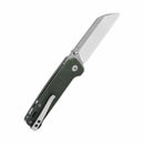 QSP Penguin V2 3.06" D2 blade Green Micarta handlee QS130V2-C1