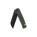QSP Penguin V2 3.06" D2 blade Green Micarta handle QS130V2-C2