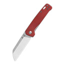 QSP Penguin V2 3.06" D2 blade Red Micarta handle QS130V2-D1