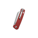QSP Penguin V2 3.06" D2 blade Red Micarta handle QS130V2-D1