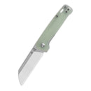 QSP Penguin V2 3.06" D2 blade Jade G10 handle QS130V2-G1