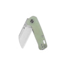 QSP Penguin Mini 2.25" 14C28N 2 Tone Satin Blade Jade G10 QS130XS-F1