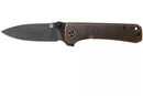 QSP Hawk 3.25" Sandvik 14C28N Copper Black QS131N