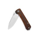 QSP Hawk 3.225" Laminated Damascus/S35VN Cocobolo QS131-D2