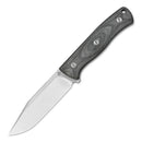 QSP Bison 4.5" D2 blade Black Micarta QS134-A