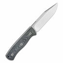 QSP Bison 4.5" D2 blade Denim Micarta QS134-B