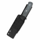 QSP Bison 4.5" D2 blade Black Micarta QS134-A