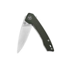 QSP Leopard 3.0" 14C28N Green Micarta QS135-C
