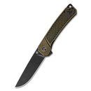 QSP Osprey 3.25" 14C28N Black Stonewashed Blade QS139-D2