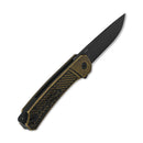 QSP Osprey 3.25" 14C28N Black Stonewashed Blade QS139-D2