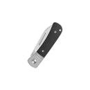 QSP Knife Hedgehog Spear Point 2.92" 14C28N, satin Black Micarta QS142SP-A
