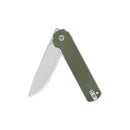 QSP Knife Lark 3.15" 14C28N, Satin Finish G10 QS144-C