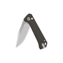 QSP Grebe 3.00" 14C28N Dark Brown Micarta QS147-A1