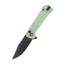 QSP Knife Grebe 3.00'' 14C28N Jade G10 QS147-D2