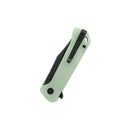 QSP Knife Grebe 3.00'' 14C28N Jade G10 QS147-D2