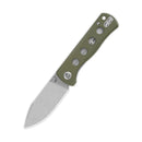 QSP Knife Canary folder 2.84'' 14C28N Olive Green G10 QS150-F1