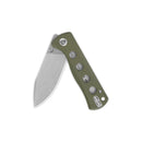 QSP Knife Canary folder 2.84'' 14C28N Olive Green G10 QS150-F1