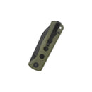 QSP Knife Canary folder 2.84'' 14C28N Olive Green G10 QS150-F2