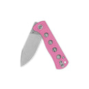 QSP Canary Folder 2.84" 14C28N Pink G10 QS150-H1
