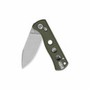 QSP Canary Glyde 2.84" 14C28N, stonewashed Olive Green G10 QS150GL-B1