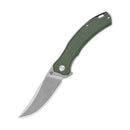 QSP Walrus 3.375" D2 Green Micarta QS151-C1