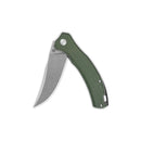 QSP Walrus 3.375" D2 Green Micarta QS151-C1