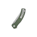 QSP Walrus 3.375" D2 Green Micarta QS151-C1