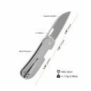 QSP Variant PE 3.00" 14C28N Titanium QS154-E