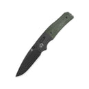 QSP Vault 3.25" 14C28N Green Micarta QS157-B2