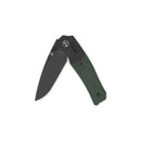 QSP Vault 3.25" 14C28N Green Micarta QS157-B2