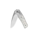QSP Vault 3.25" 14C28N Blade G10 with Aluminum Foil QS157-E1