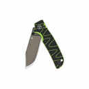 QSP Knife Kali 3.25'' 14C28N, Champagne Ceramic Coated Black/Neon G10 QS159-C2