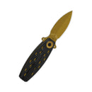 QSP Beetle 2.95" 14C28N, Bronze Black G10 QS162-C