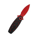 QSP Beetle 2.95" 14C28N, Red Black G10 QS162-D