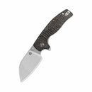 QSP Chefmaster 3.20" 14C28N Brown coarse micarta QS163-C1
