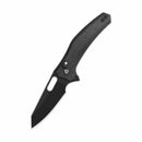 QSP Knife Emu 3.25'' 14C28N Black Micarta QS164-A2