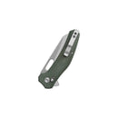 QSP Emu 3.25" 14C28N Green Micarta QS164-B1