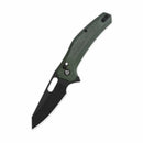 QSP Emu 3.25" 14C28N Green Micarta QS164-B1