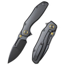 Remette RT-TwoFace Knife 3.03" M390 Spear Point Blade – DLC Titanium Handle DSTF-D