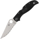 Spyderco Stretch™ 2 XL Lightweight – 3.92" VG-10 SpyderEdge Blade, Black FRN Handle – C258SBK