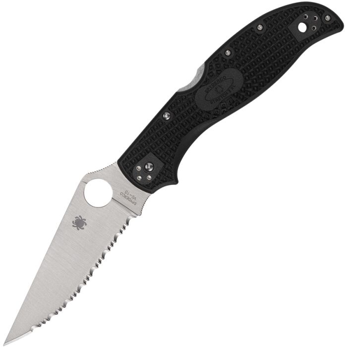 Spyderco STRETCH 2 XL LIGHTWEIGHT 3.92in VG-10 SpyderEdge Blade C258SBK