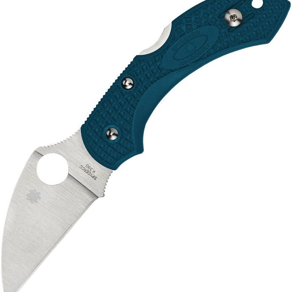 Spyderco Dragonfly 2 Folding Knife 2.28in K390 Steel Blade Blue FRN Ha