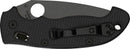 Spyderco Manix 2 XL Folding Knife 3.85in Black DLC S30V Steel Blade Black Textured G-10 Handles - C95GPBBK2