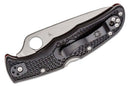 Spyderco Endura® 4 Lightweight Thin Red Line – 3.80" VG-10 Partially Serrated Blade, Black FRN Handle with Red Liners – C10FPSBKRD